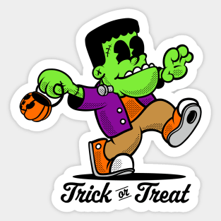 Halloween Frankenstein Sticker